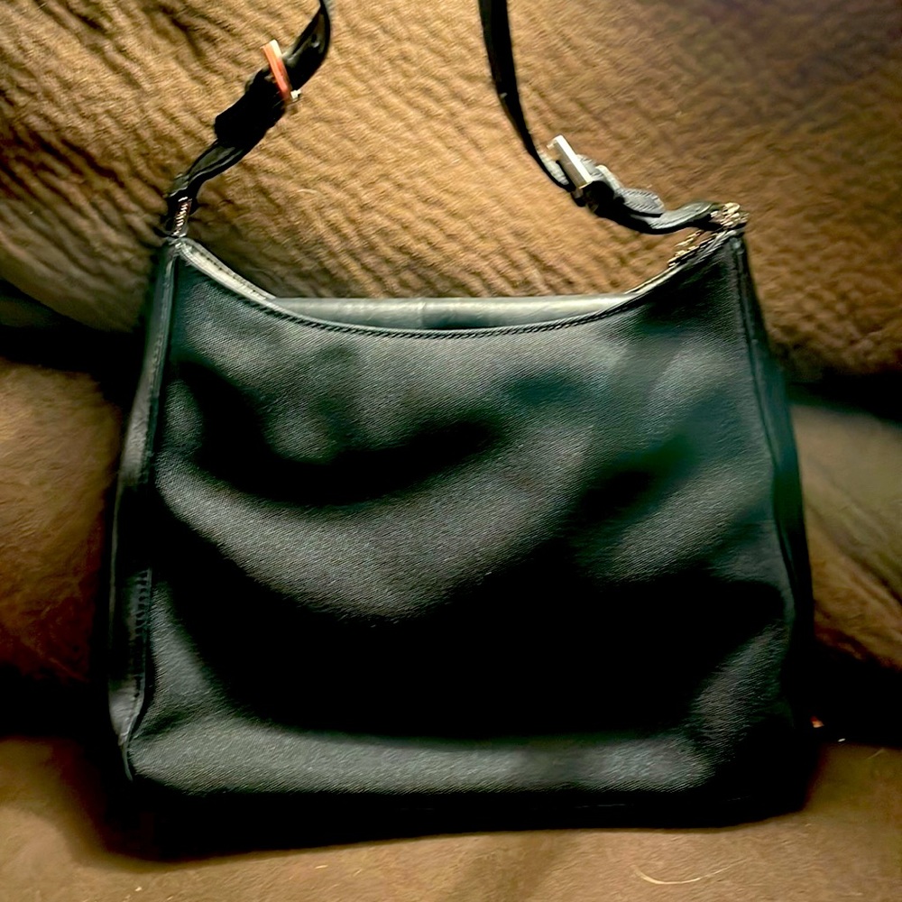 Cole Hana Perfect little black bag with adjustable leather strap